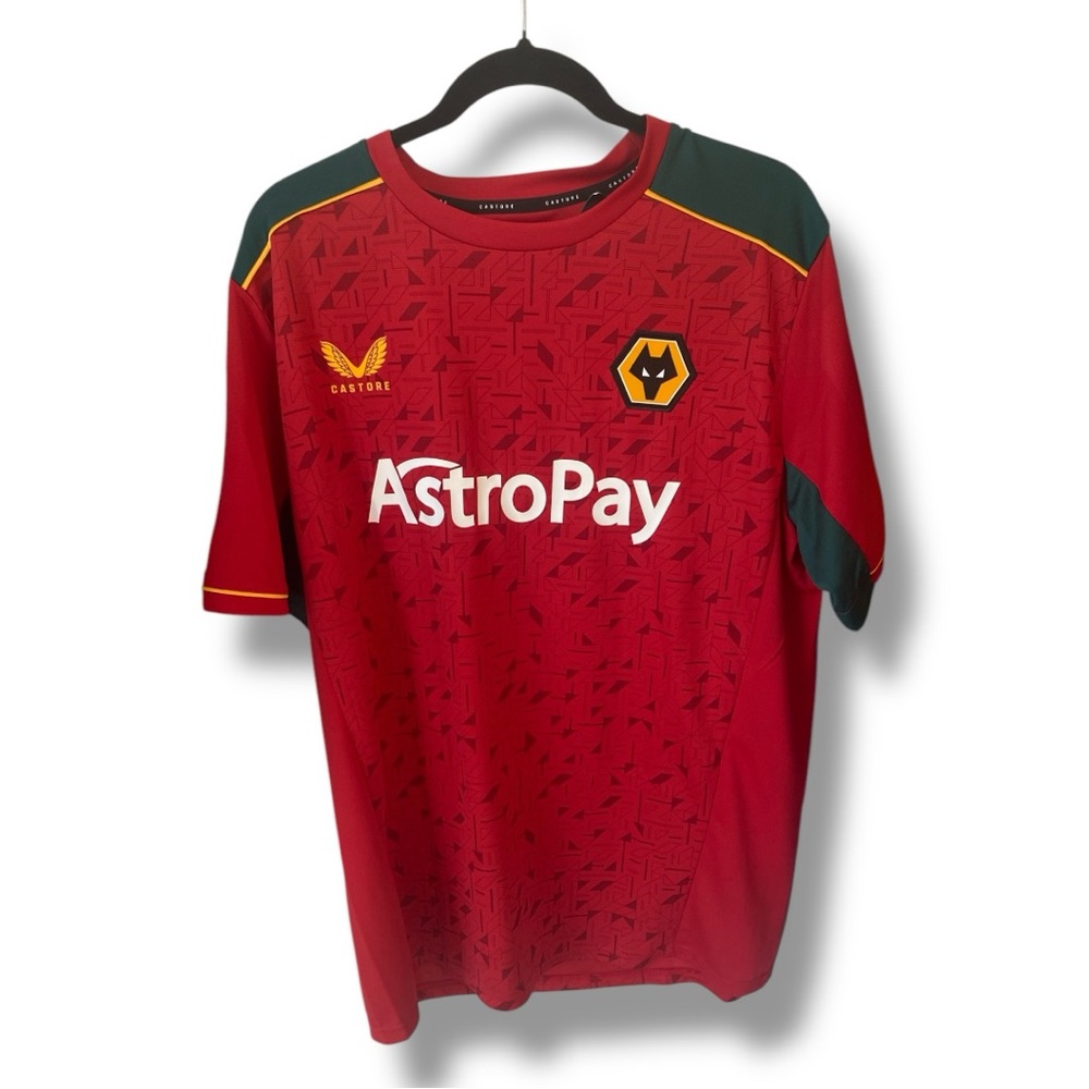 Castore 2023/2024 Wolves Wolverhampton Away Soccer Jersey. Size XL.